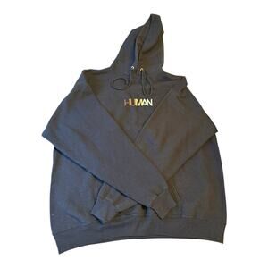 HUMAN Pullover Hoodie Men's XL Wear the Peace